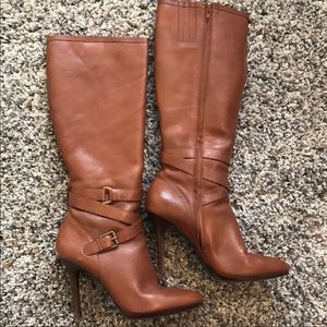 Ralph Lauren Brown Leather Boots